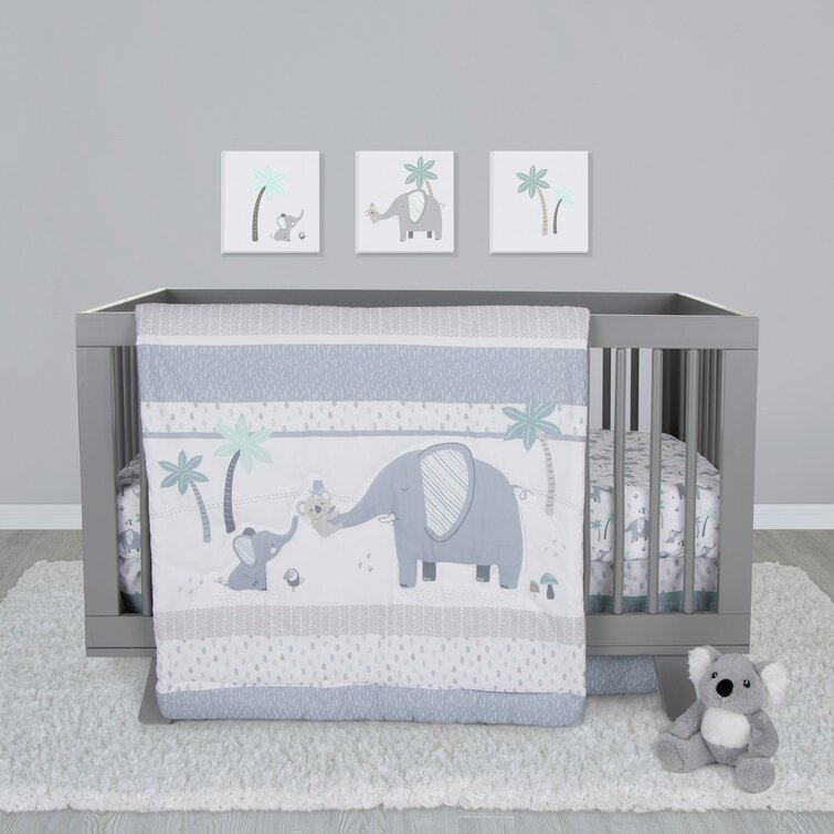 Baby boy elephant online bedding